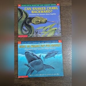 Scholastic Q & A Series Can Snakes Crawl Backward What Do Sharks Eat For Dinner
